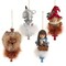 Kurt Adler 6-Inch Holly Hats Wizard Of Oz Boxed Set Ornaments